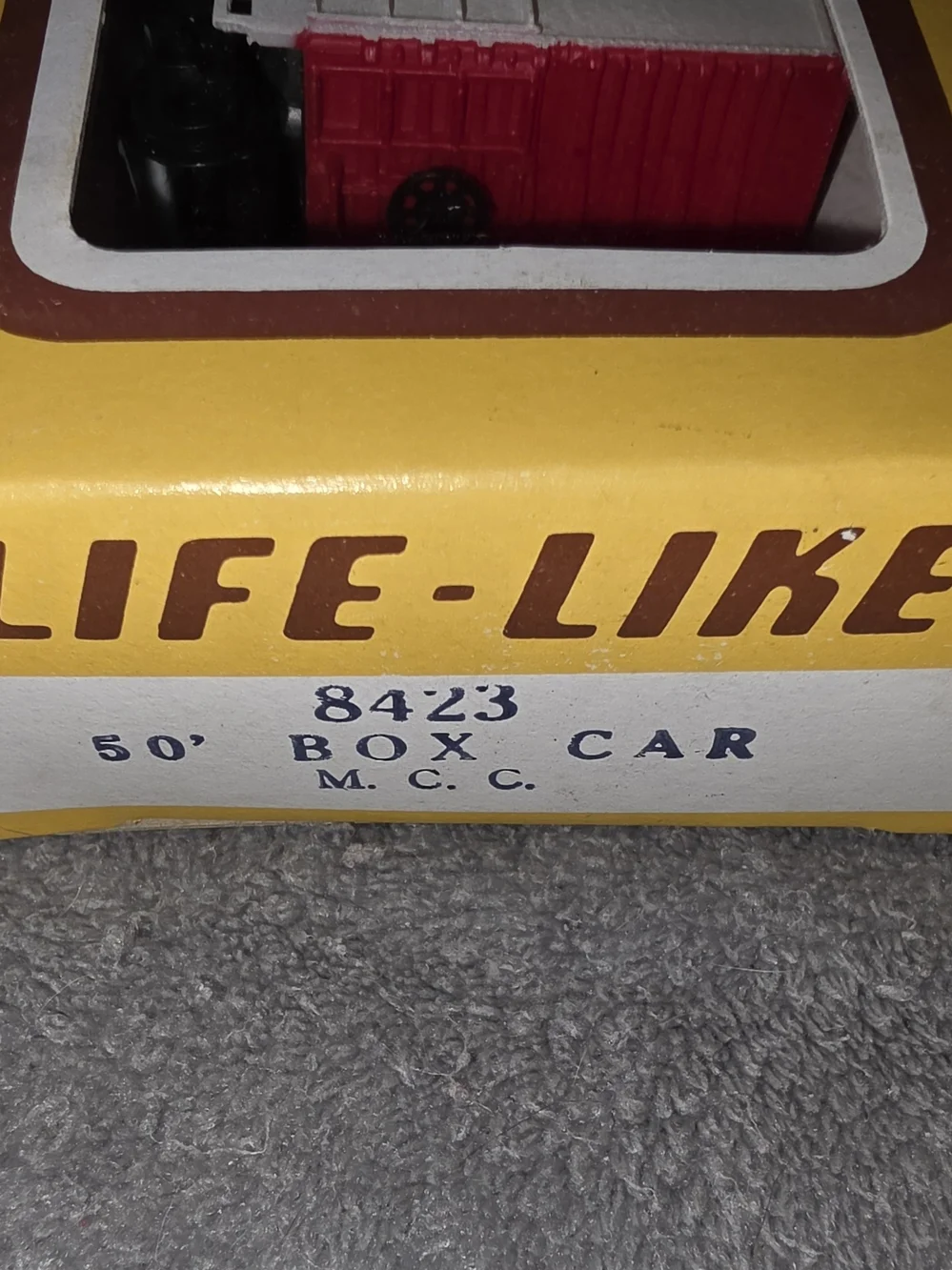 EAT-IT-ALL CONE Toy Trailer Graphic HO Scale Train Car
